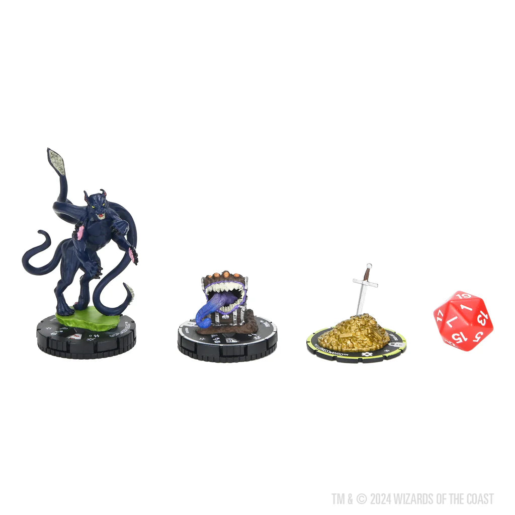 HeroClix D&D Iconix: Den of the Displacer Beast Miniatures WizKids