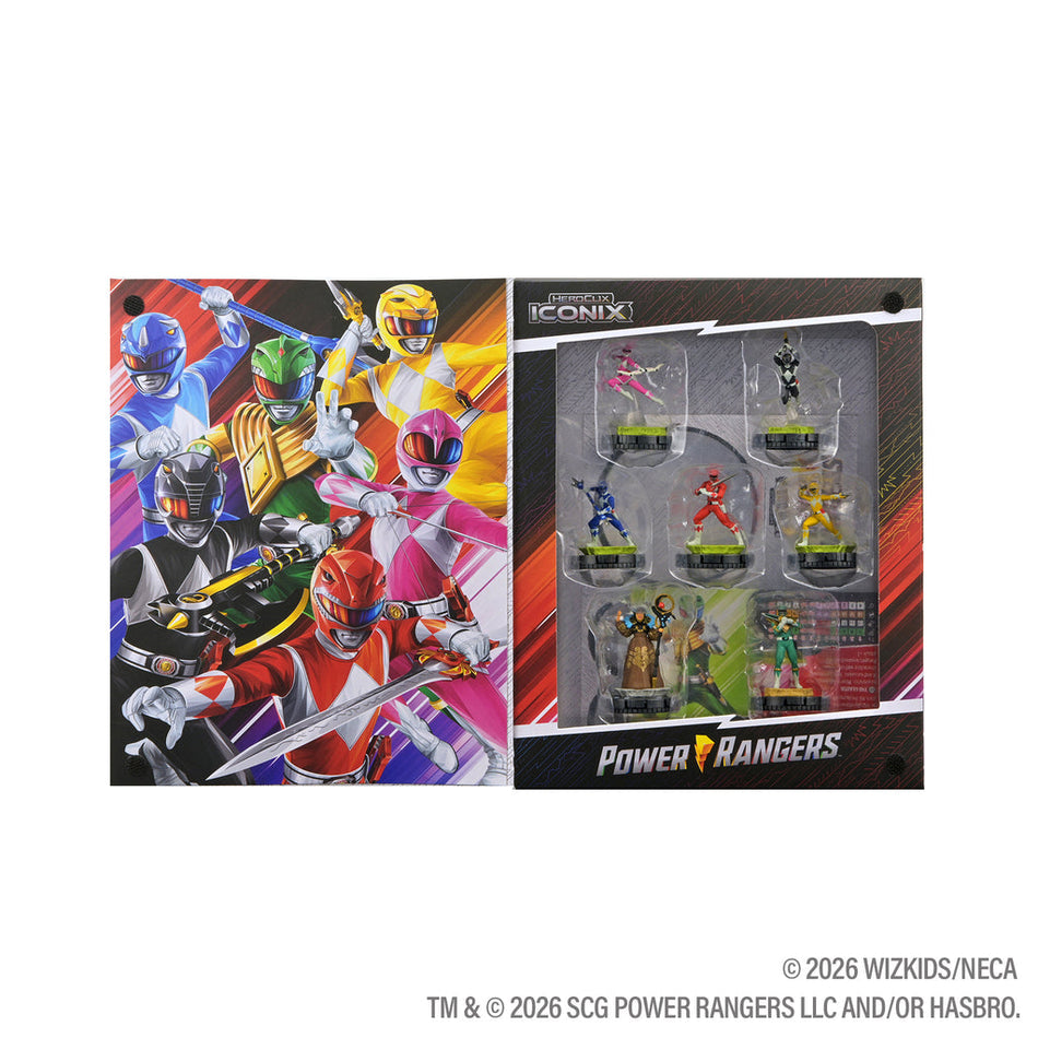 Hasbro Heroclix Iconix: Power Rangers Miniatures WizKids HC Iconix Power Rangers