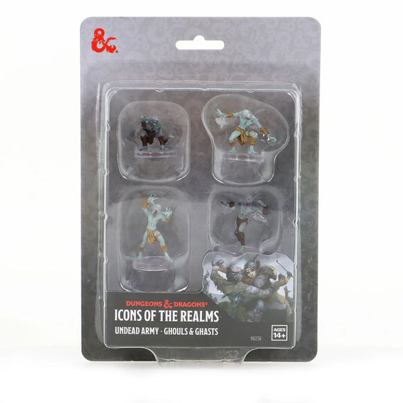 D&D Icons of the Realms: Undead Armies - Ghouls & Ghasts Miniatures WizKids