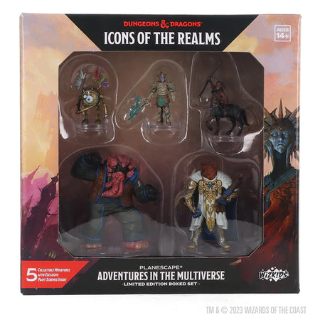 D&D Icons of the Realms: Planescape Limited Edition Box Set Miniatures WizKids   