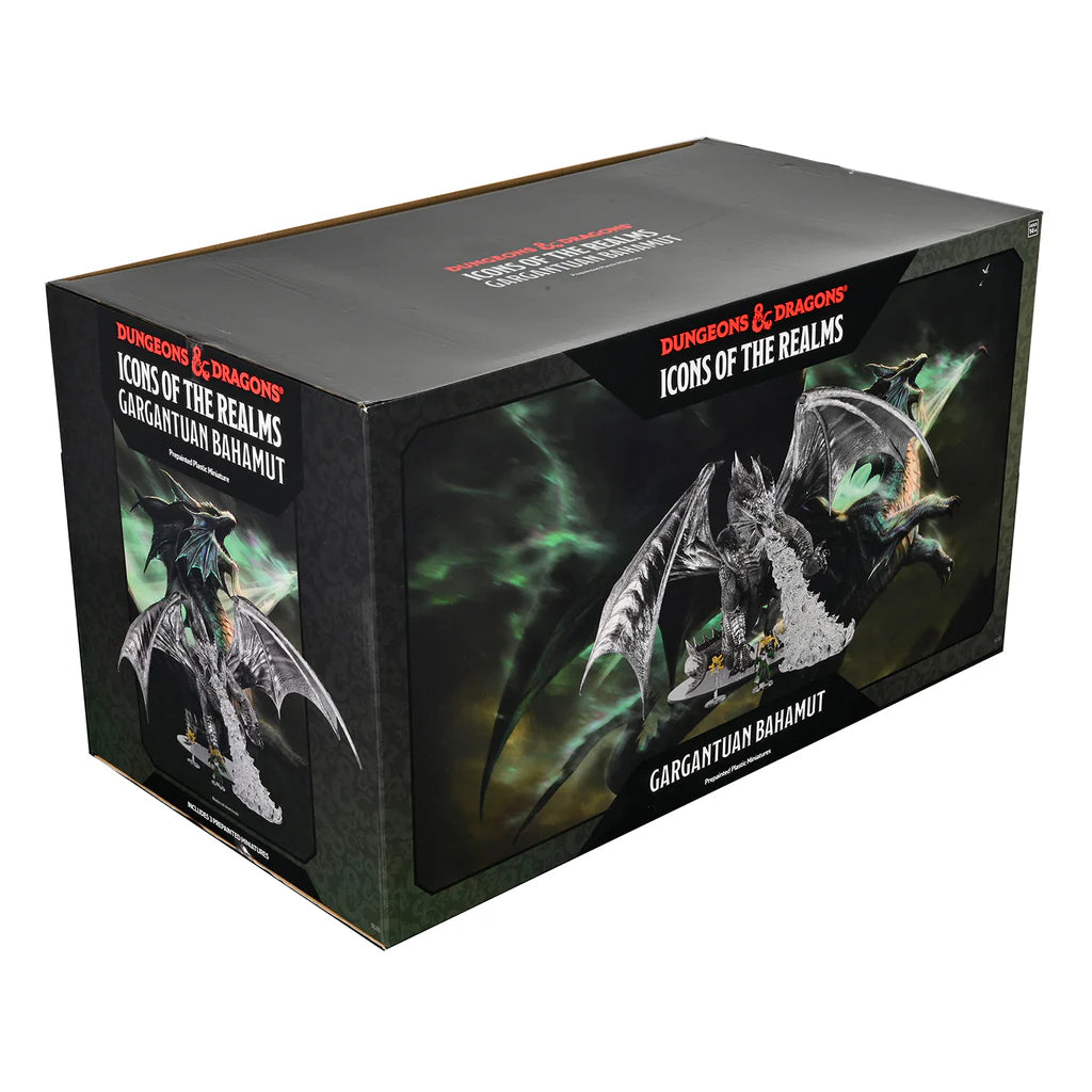 D&D Icons of the Realms: Gargantuan Bahamut Premium Miniatures WizKids   