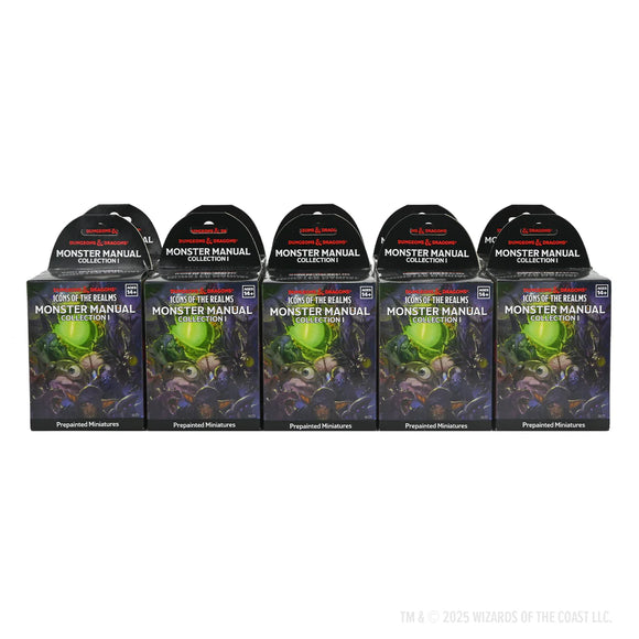 Dungeons & Dragons: Icons of the Realms - Monster Manual Collection 1 Booster Brick (10) Miniatures WizKids