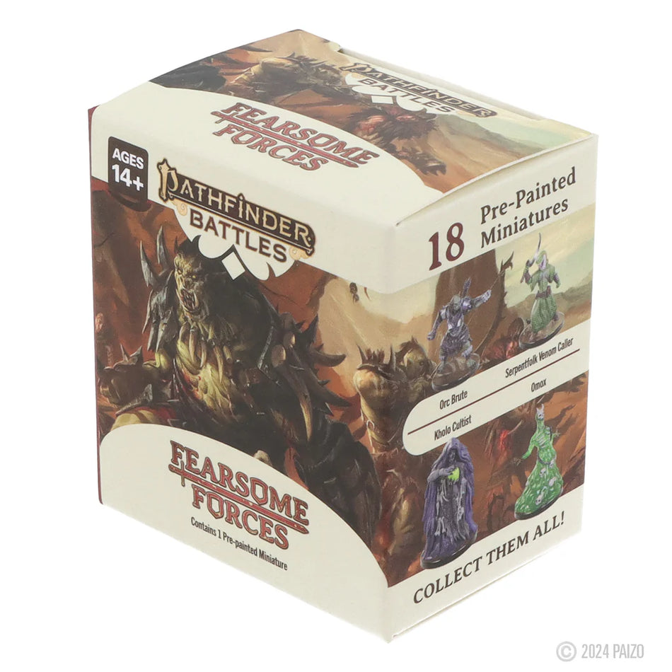 wizkids booster box D&D Icons Of The Realms Miniatures: Snowbound Pack Wizkids D&D Miniatures tagged