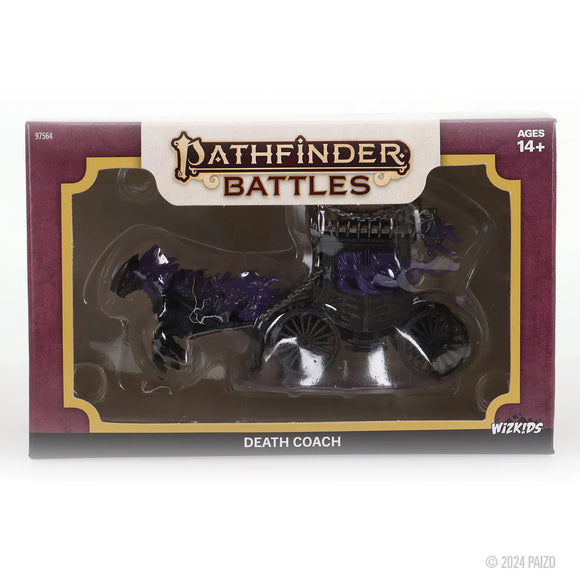 Pathfinder Battles: Armies of the Dead - Death Coach Premium Miniature Miniatures WizKids