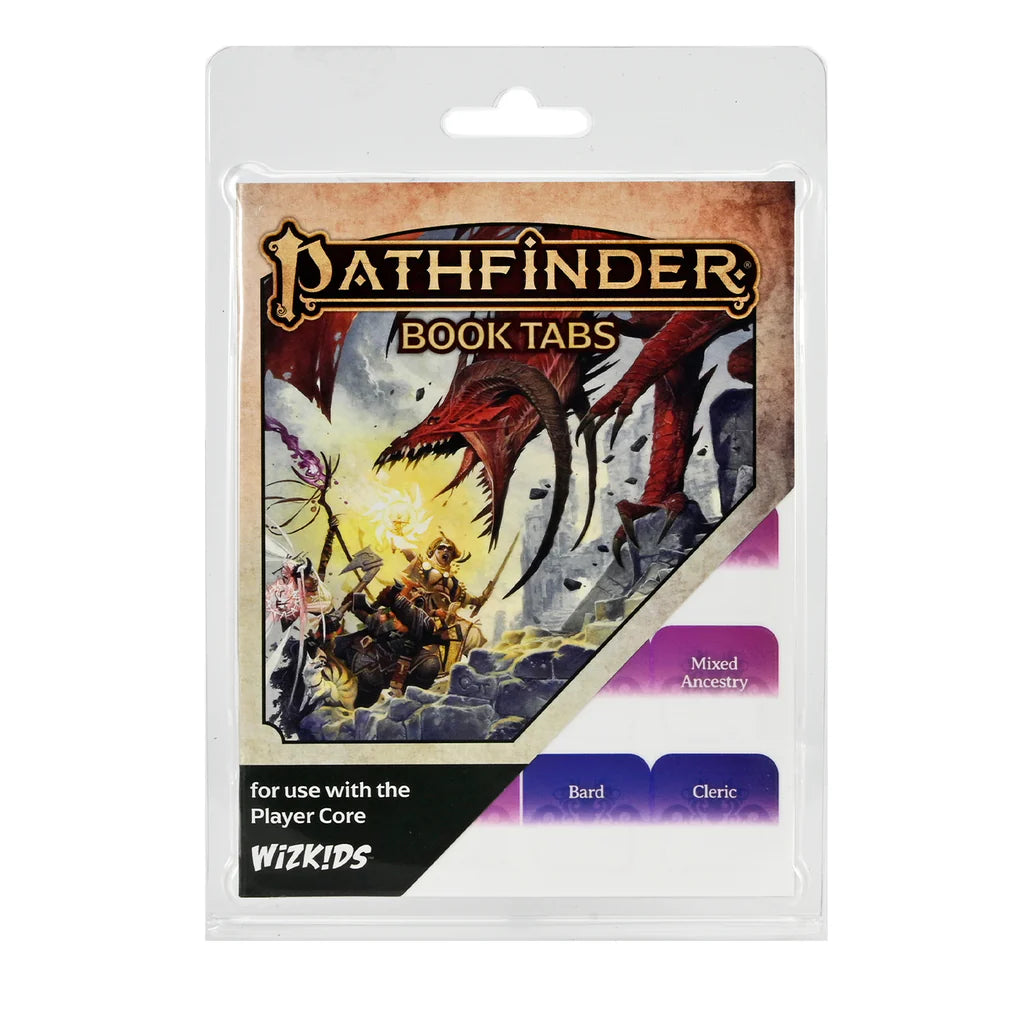 Pathfinder Remastered: Player Core Book Tabs Supplies WizKids