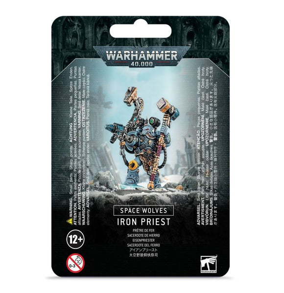 Warhammer 40K Space Wolves: Iron Priest Miniatures Games Workshop   