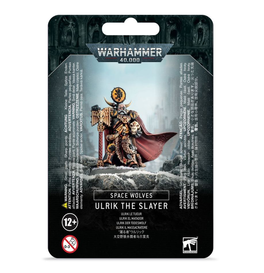 Warhammer 40K Space Wolves: Ulrik the Slayer Miniatures Games Workshop   