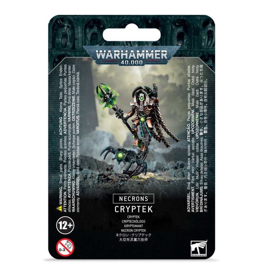 Warhammer 40K Necrons: Cryptek Miniatures Games Workshop   