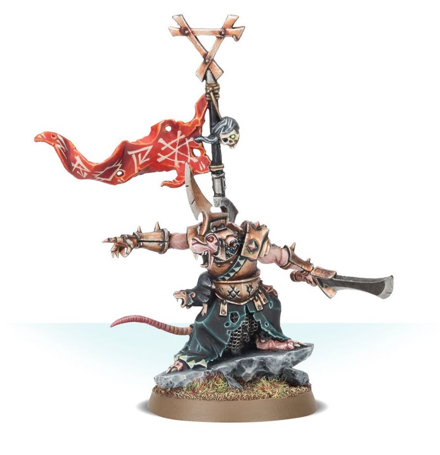 Warhammer Age of Sigmar Skaven: Clawlord Miniatures Games Workshop AoS SKV Clawlord