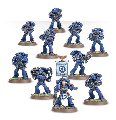 Warhammer 40K Space Marines: Tactical Squad Miniatures Games Workshop   