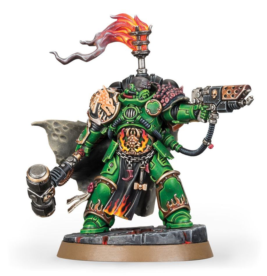 Warhammer 40K Salamanders: Adrax Agatatone Miniatures Games Workshop   
