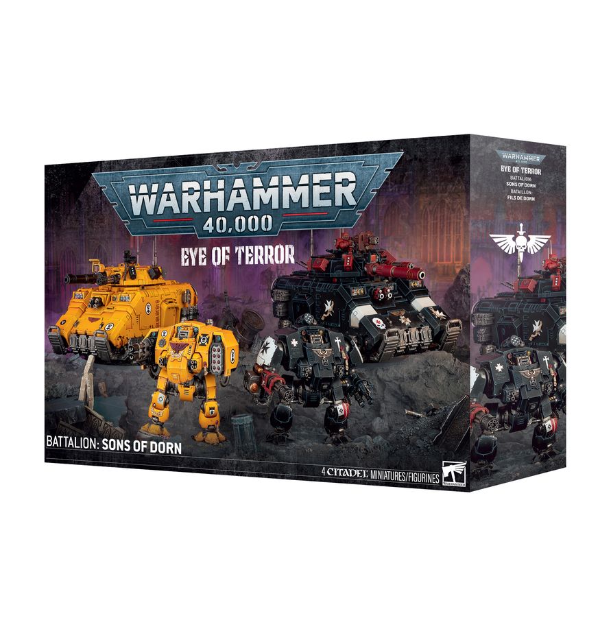 Warhammer 40k Eye of Terror Battalion: Sons of Dorn Miniatures Games Workshop WH40k EoT Bat: Sons of Dorn
