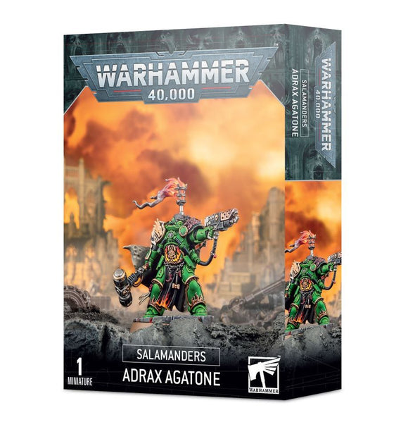 Warhammer 40K Salamanders Adrax Agatatone Miniatures Games Workshop   