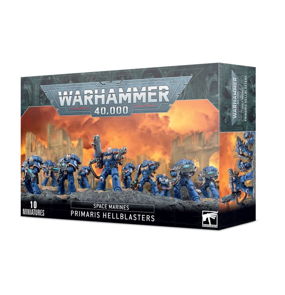 Warhammer 40K Space Marines: Hellblasters (Primaris Hellblasters) Miniatures Games Workshop