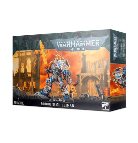 Warhammer 40K Ultramarines: Roboute Guilliman Miniatures Games Workshop   