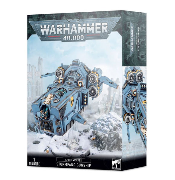 Warhammer 40K Space Wolves Stormfang Gunship Miniatures Games Workshop   