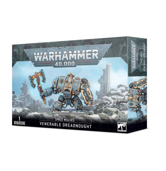 Warhammer 40K Space Wolves: Venerable Dreadnought Miniatures Games Workshop   