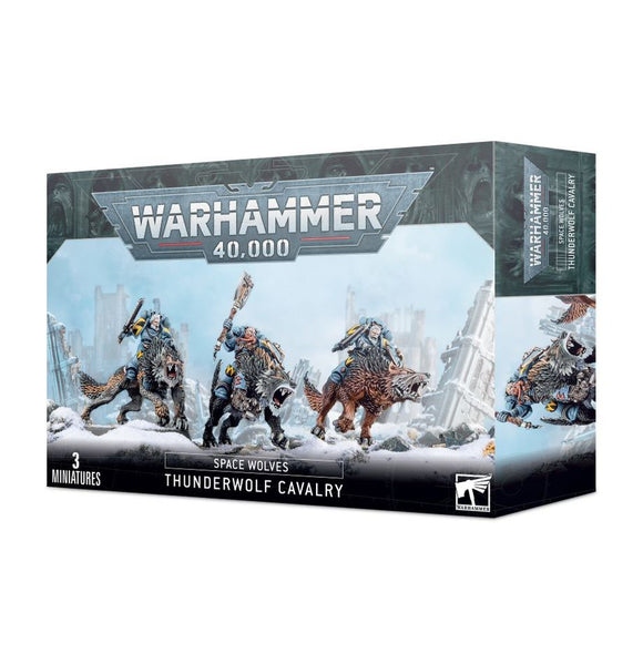 Warhammer 40K Space Wolves: Thunderwolf Cavalry  Games Workshop   