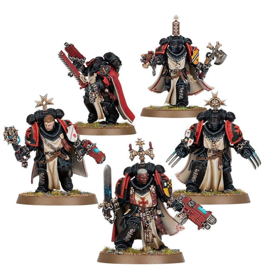 Warhammer 40K Black Templars: Sword Brethren Miniatures Games Workshop   