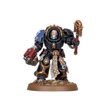 Warhammer 40K Space Marines: Chaplain in Terminator Armour Miniatures Games Workshop   
