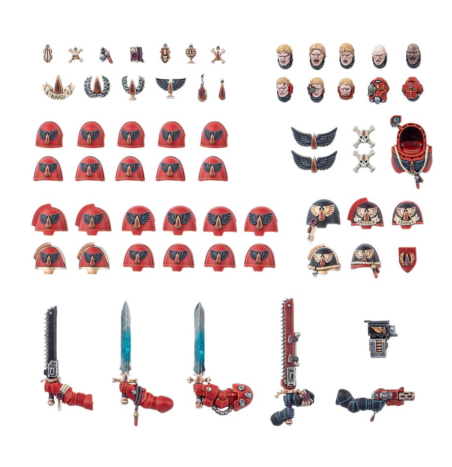 Warhammer 40K Blood Angels: Upgrades and Transfers Miniatures Games Workshop   