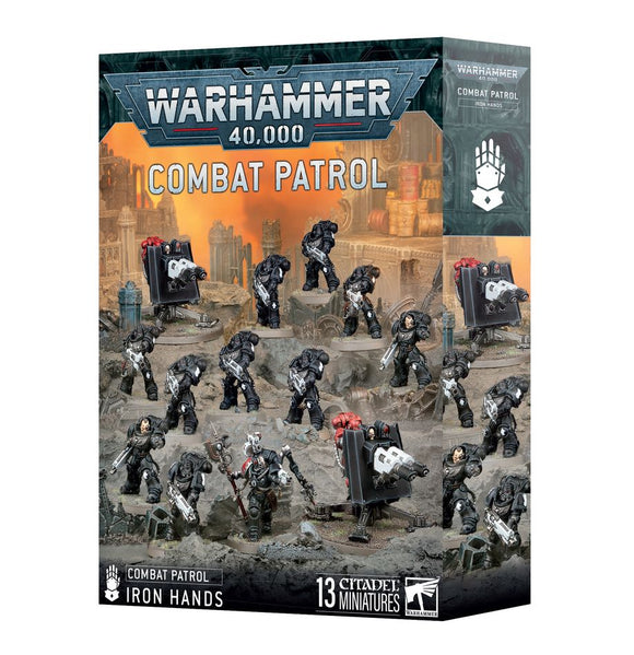 Warhammer 40K Combat Patrol: Iron Hands Miniatures Games Workshop