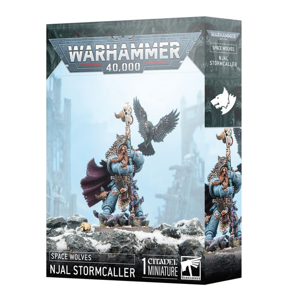 Warhammer 40K Space Wolves: Njal Stormcaller Miniatures Games Workshop