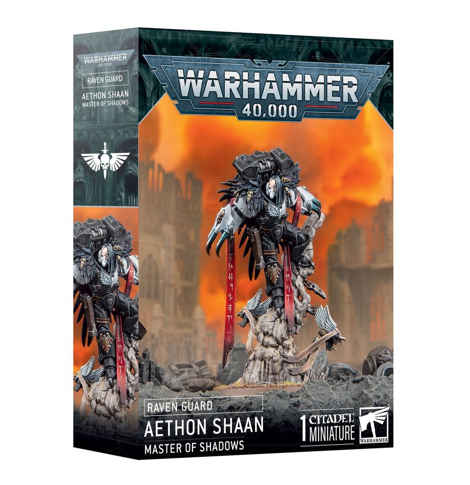 Warhammer 40K Raven Guard Aethon Shaan Miniatures Games Workshop