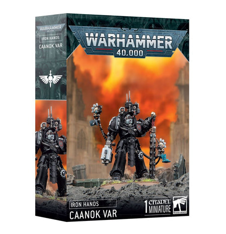Warhammer 40K Iron Hands: Caanok Var Miniatures Games Workshop