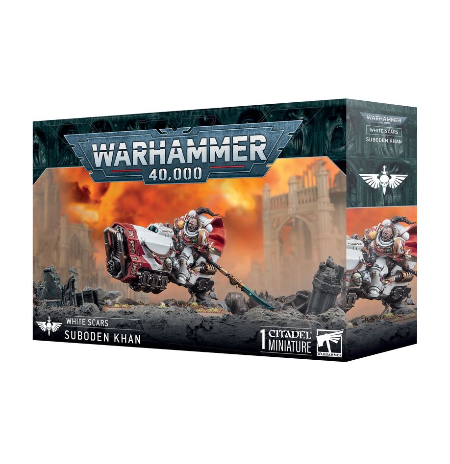 Warhammer 40K White Scar: Suboden Khan Miniatures Games Workshop W40K WS Suboden Khan