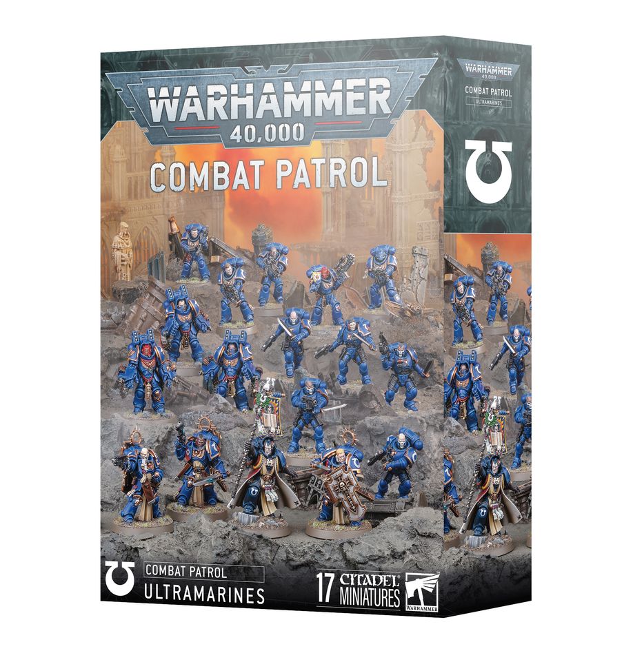 Warhammer 40K Combat Patrol: Ultramarines Miniatures Games Workshop W40K CP UltMarines