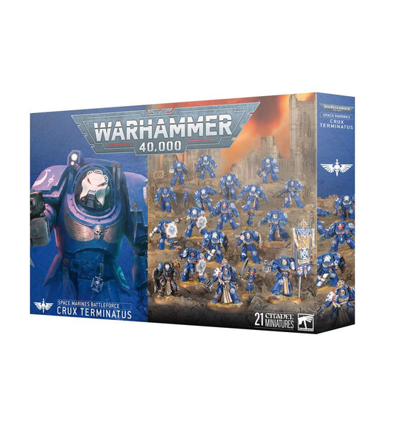Warhammer 40K Space Marines Battleforce: Crux Terminatus Miniatures Games Workshop W40K SM BF Crux Term