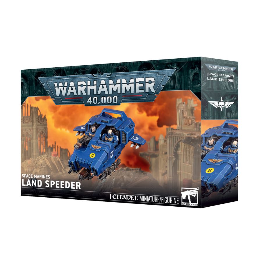 Warhammer 40K Space Marines: Land Speeder Miniatures Games Workshop W40K SM Land Speeder