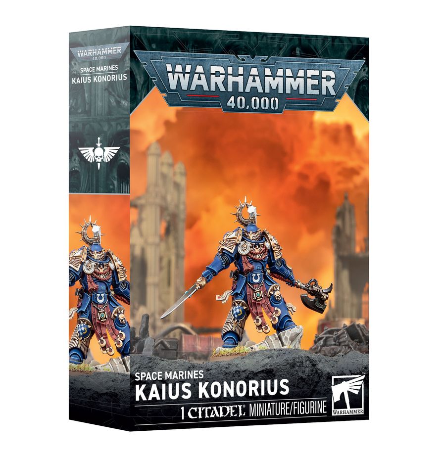 Warhammer 40K Space Marines: Kaius Konorius Miniatures Games Workshop W40K SM Kaius Konorius
