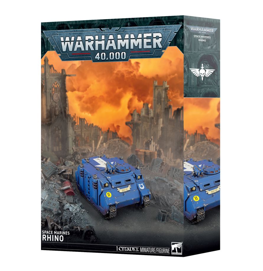 Warhammer 40K Space Marines: Rhino Miniatures Games Workshop W40K SM Rhino
