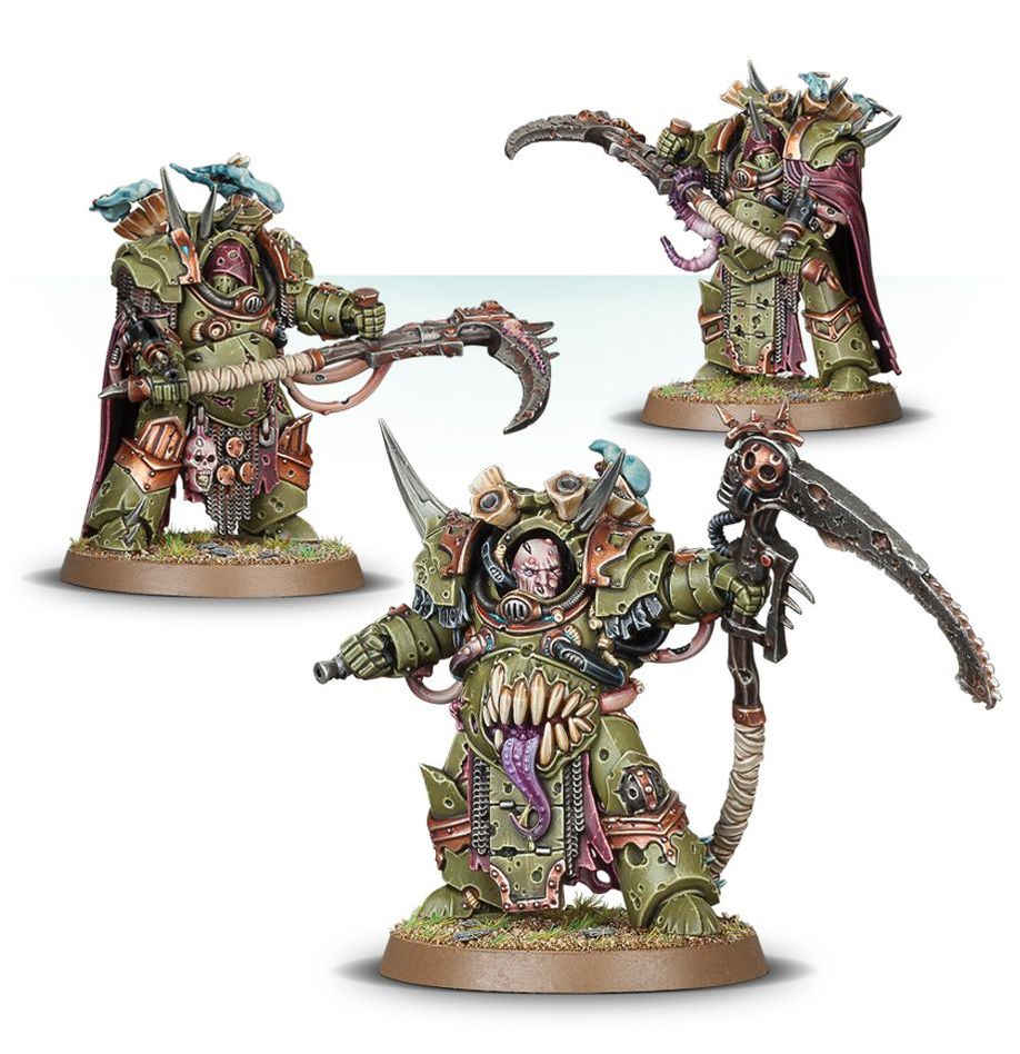Warhammer 40K Death Guard: Deathshroud Bodyguard Common Ground Games Warhammer 40K Death Guard: Deathshroud Bodyguard Common Ground Games