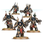 Warhammer 40K Chaos Space Marines: Chaos Terminator Squad Miniatures Games Workshop   