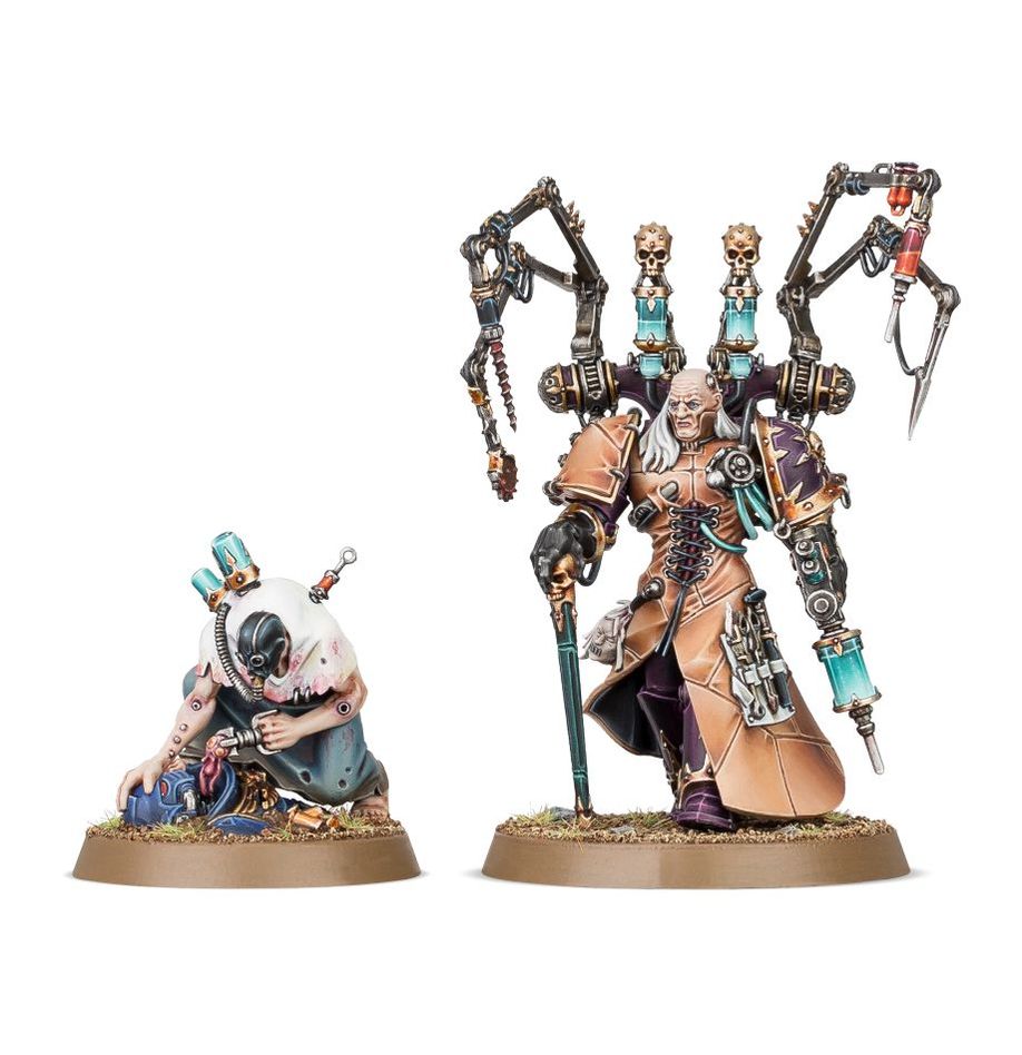 Warhammer 40K Chaos Space Marines: Fabius Bile Miniatures Games Workshop   