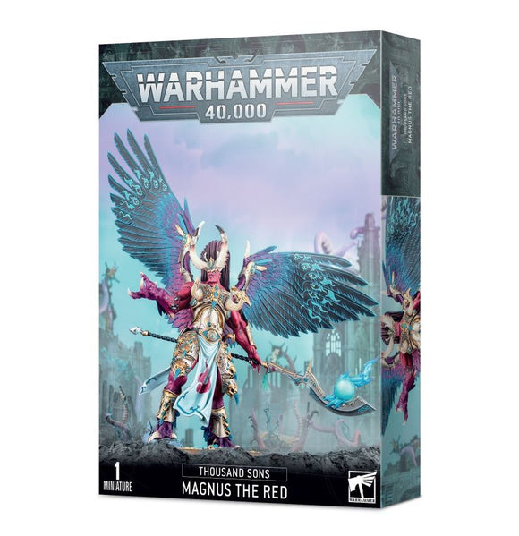 Warhammer 40K Thousand Sons: Magnus the Red, Daemon Primarch of Tzeentch Miniatures Games Workshop   