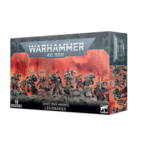 Warhammer 40K Chaos Space Marines: Legionaries Miniatures Games Workshop   