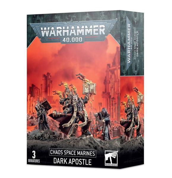 Warhammer 40K Chaos Space Marines: Dark Apostle Miniatures Games Workshop   