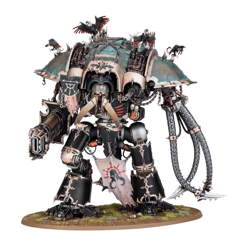 Warhammer 40K Chaos Knights: Knight Ruinator Miniatures Games Workshop