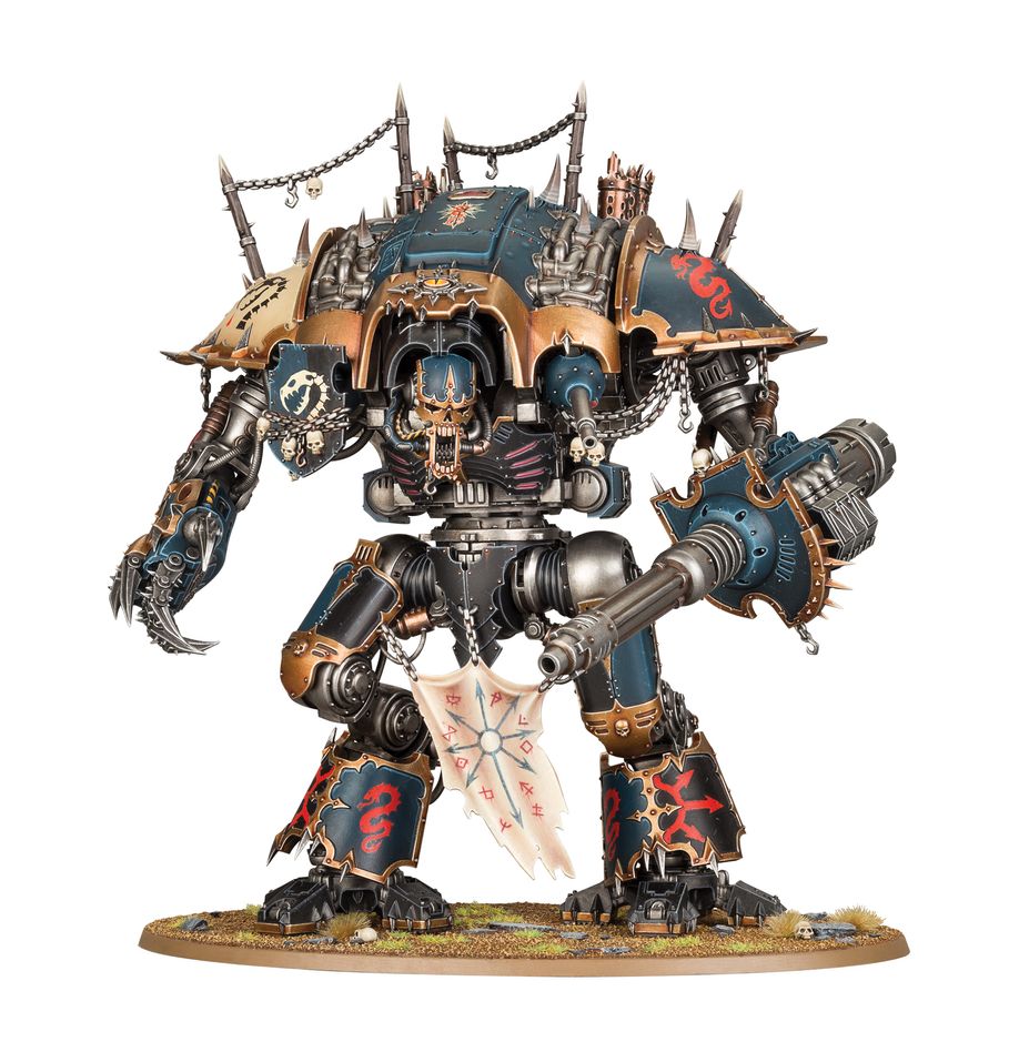 Warhammer 40K Chaos Knights: Knight Ruinator Miniatures Games Workshop