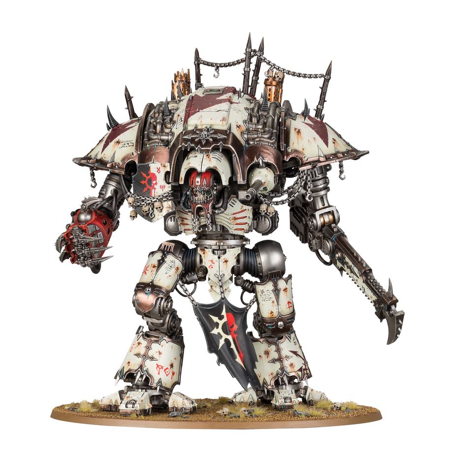 Warhammer 40K Chaos Knights: Knight Ruinator Miniatures Games Workshop