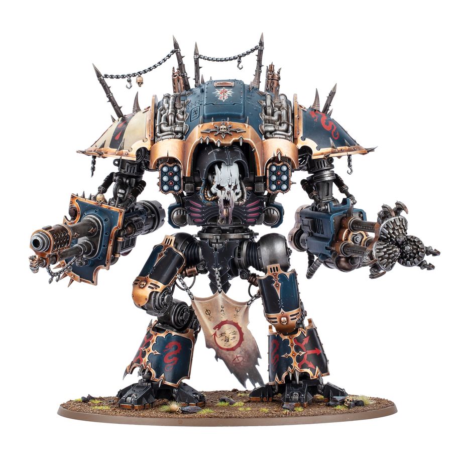 Warhammer 40K Chaos Knights: Knight Ruinator Miniatures Games Workshop