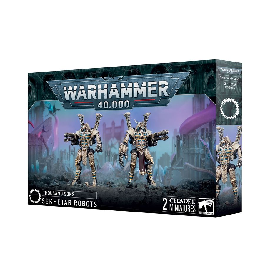 Warhammer 40K Thousand Suns Sekhetar Robots Miniatures Games Workshop