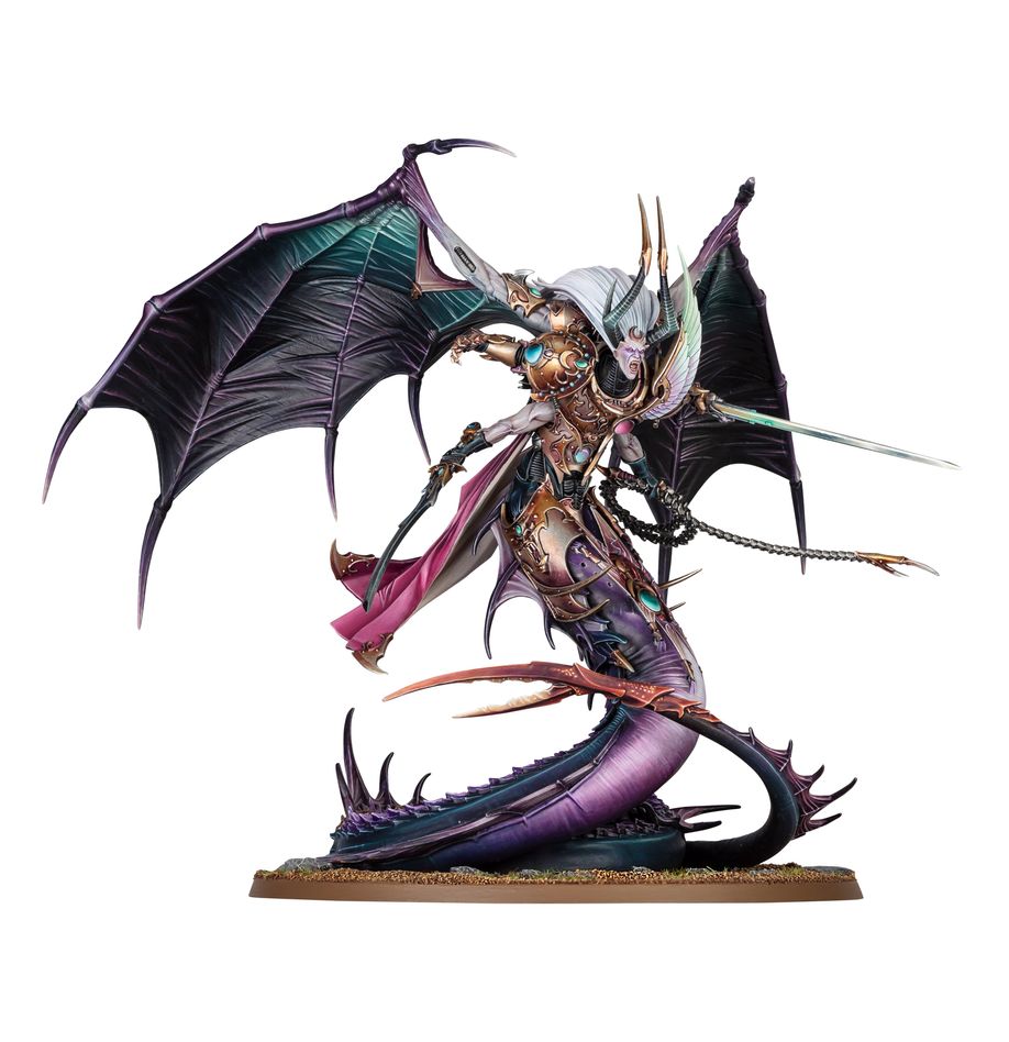 Warhammer 40K Emperor's Children: Fulgrim, Daemon Primarch of Slaanesh Miniatures Games Workshop