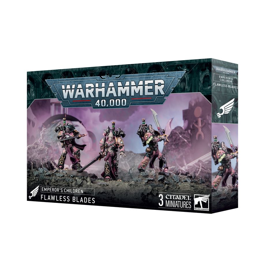 Warhammer 40K Emperor's Children: Flawless Blades Miniatures Games Workshop