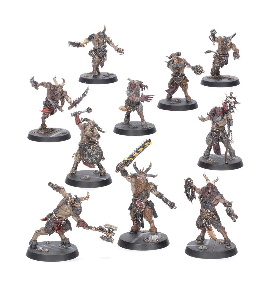 Warhammer 40K Kill Team: Fellgor Ravagers - Chaos Beastmen Warherd Miniatures Games Workshop