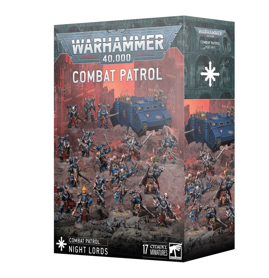 Warhammer 40K Combat Patrol: Night Lords Miniatures Games Workshop WH40K CP Night Lords